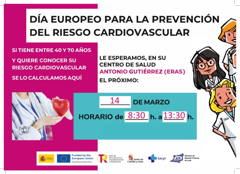 DÍA EUROPEO PARA LA CELEBRACIÓN DEL RIESGO CARDIOVASCULAR