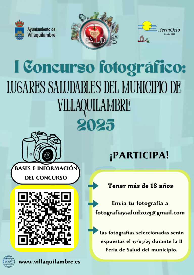 I Concurso fotográfico: Lugares saludables del municipio de Villaquilambre 2025