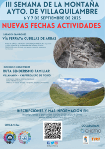 III SEMANA DE LA MONTAÑA AYUNTAMIENTO DE VILLAQUILAMBRE