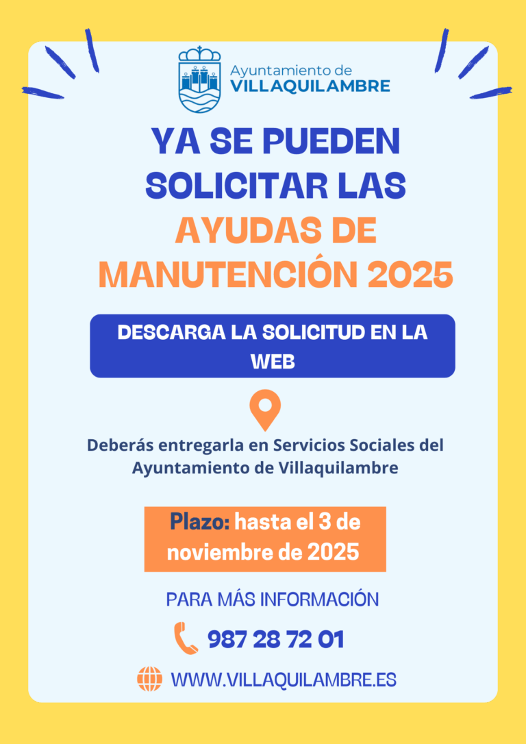 Ayudas de Manutención 2025