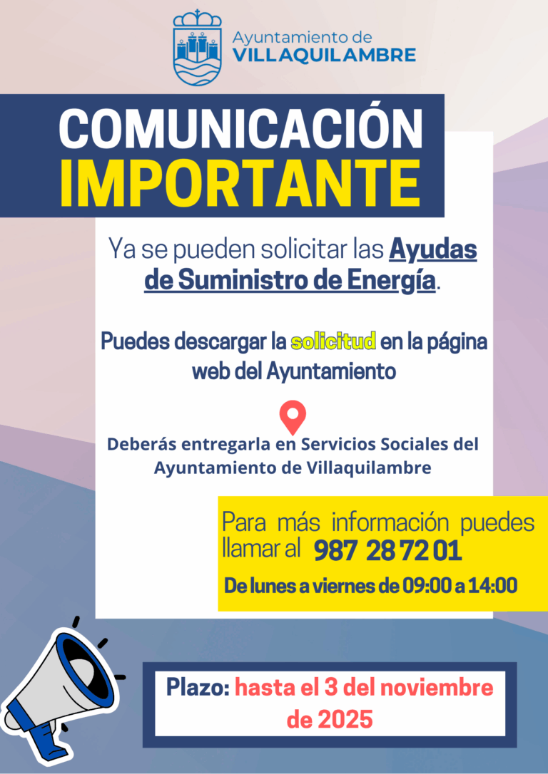 Ayudas Gasto de Energía 2025