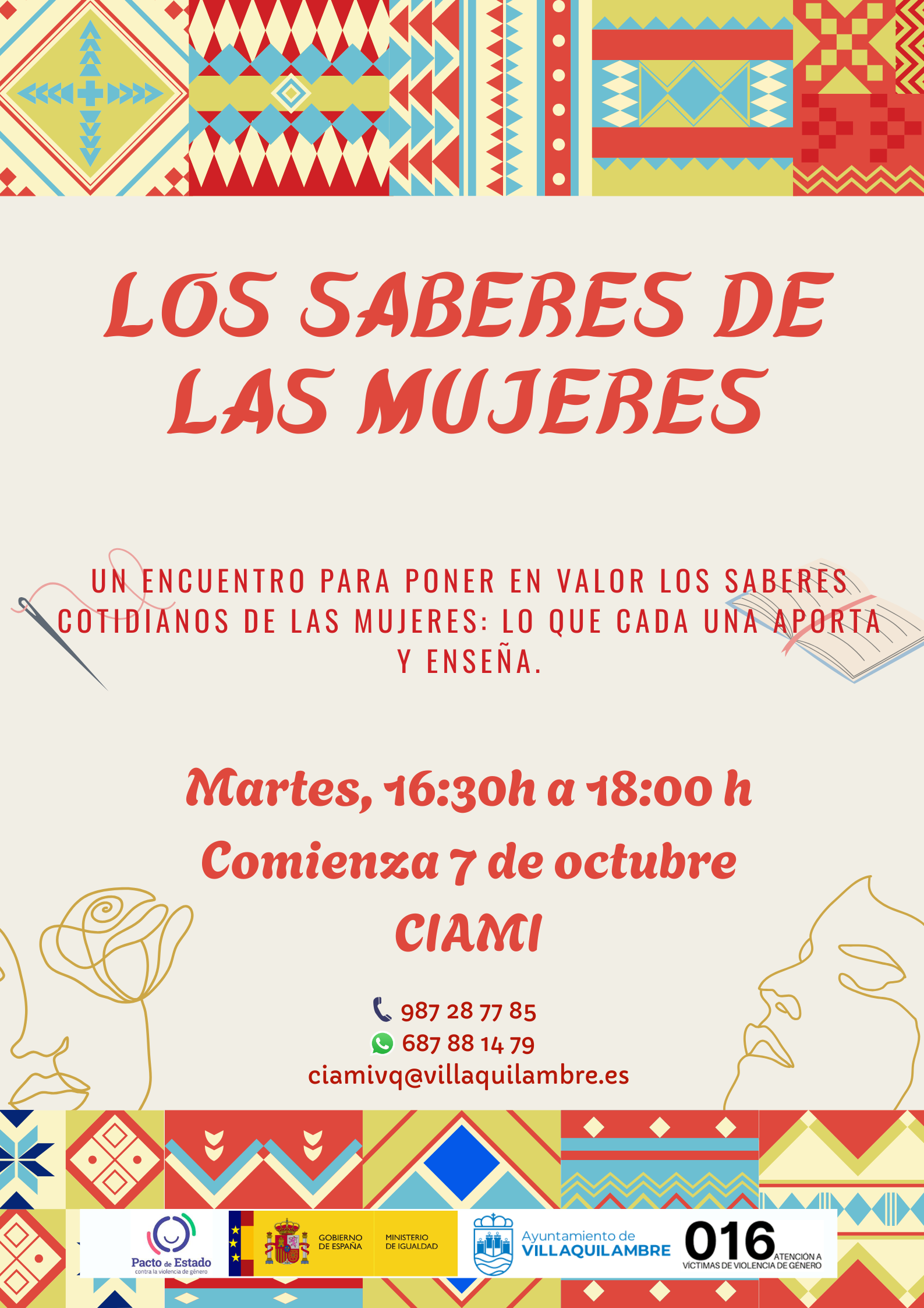 Taller “Los saberes de las mujeres”