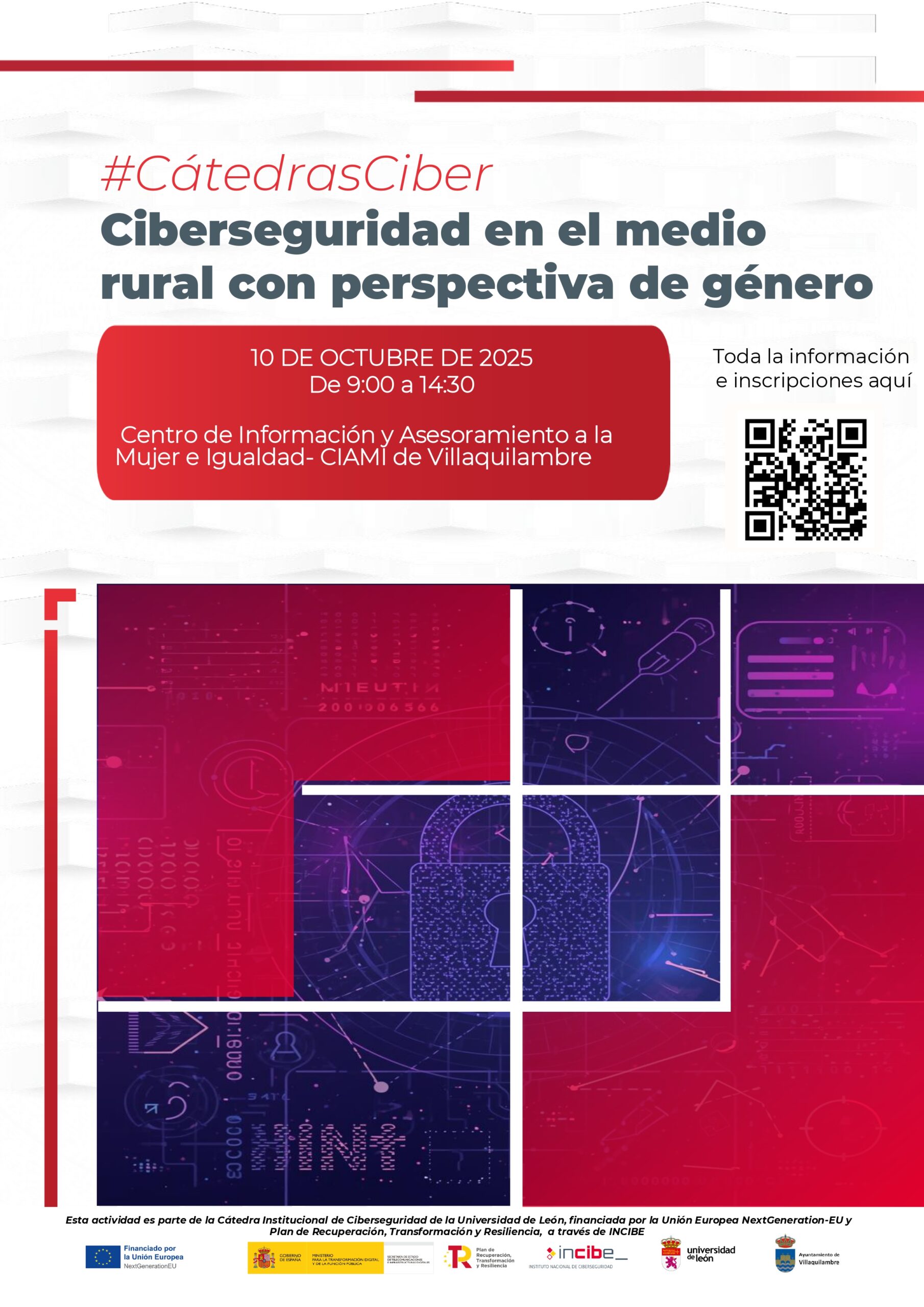 Jornada “Ciberseguridad en el medio rural con perspectiva de género”