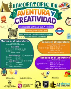 LABORATORIO DE AVENTURA Y CREATIVIDAD