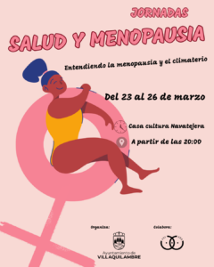 JORNADAS SALUD Y MENOPAUSIA 23 al 26 de marzo