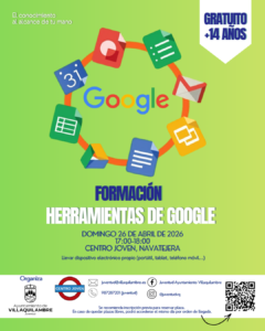 FORMACIÓN HERRAMIENTAS DE GOOGLE