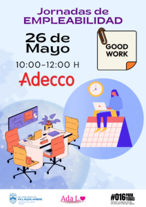 Jornadas de empleabilidad CIAMI 26 de Mayo- ADECCO 10:00 a 12:00