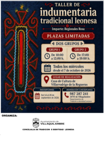 TALLER DE INDUMENTARIA TRADICIONAL LEONESA